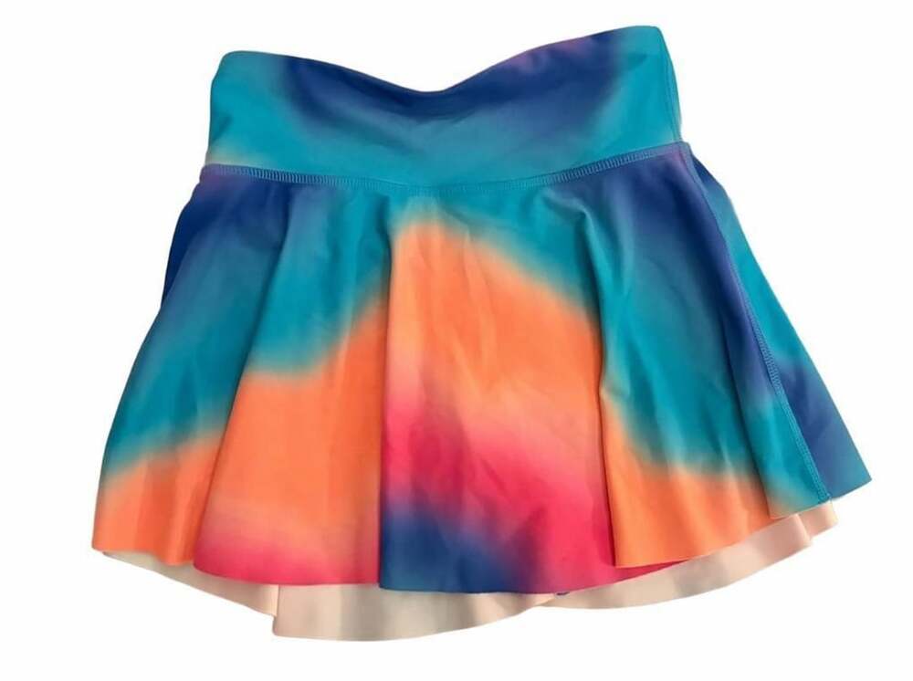 Old Navy Powersoft Flounce Skort Youth Size L (10-12) Ombre Gradient Athletic